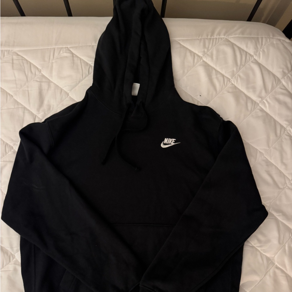 Nike Black Men’s Hoodie with Logo